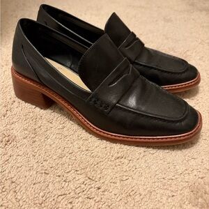Vince Camuto Black Loafers